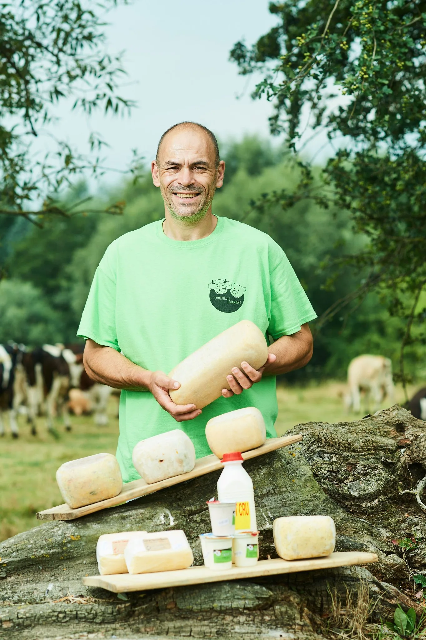 Photo de Pierre Debrichy de la ferme des 14 Bonniers