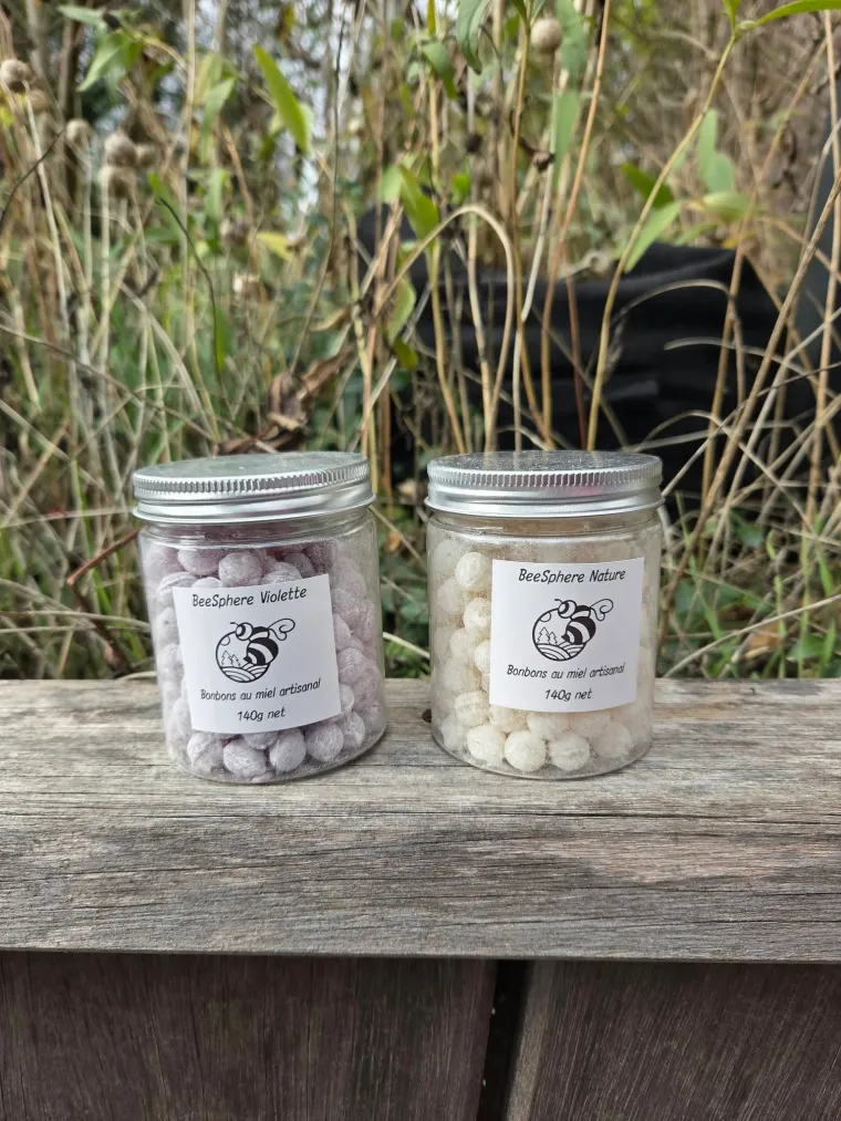 Bonbons au miel proposés par AgroBee Sphere