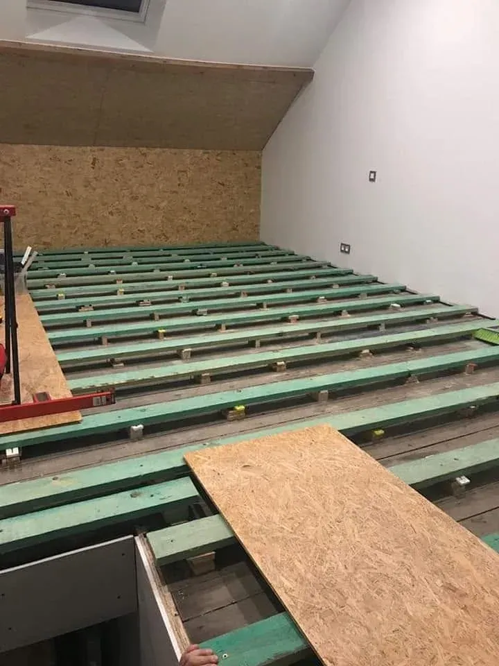 Rénovation d'un plancher par D.i.A Renov