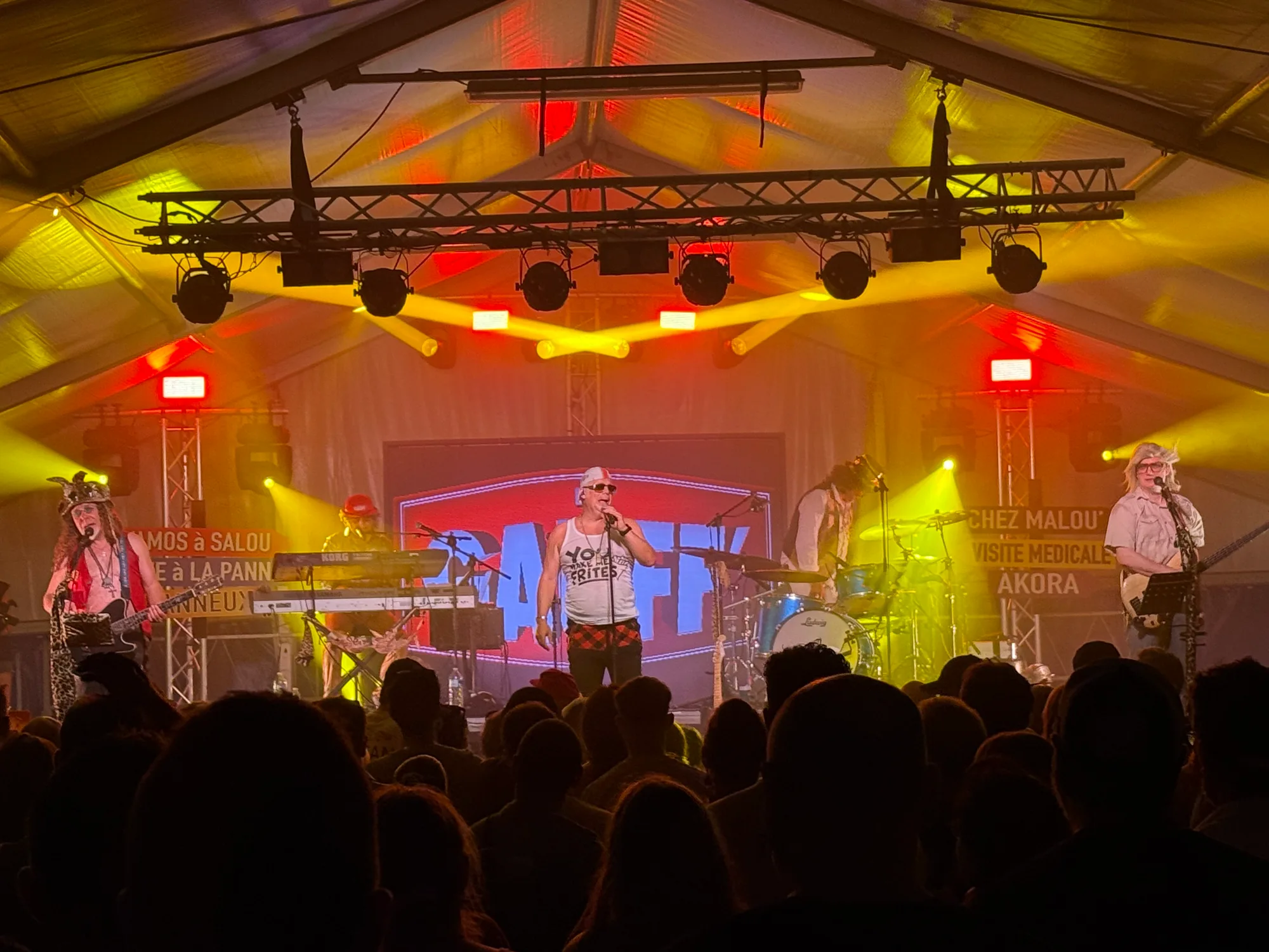 Photo d'un concert ayant fait appel à Audio Sono